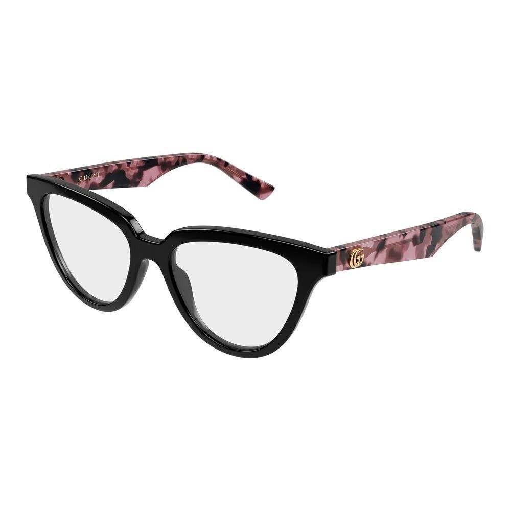 Gucci GG2179O Eyeglasses Black Pink Acetate Cat-Eye